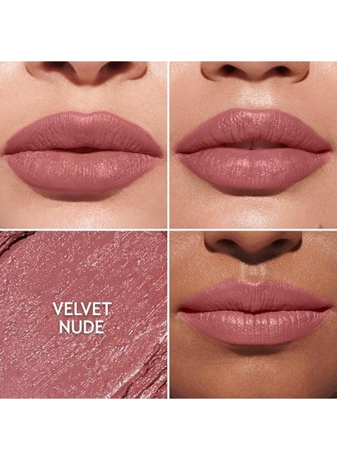 كيرو أحمر شفاه كيرو سليكستيك لوكس مات - لون نيود مخملي، 2.4 غرام | تركيبة غنية بالأصباغ بلمسة نهائية مخملية غير لامعة | مرطب ويدوم طويلاً | غني بالببتيدات وكرات حمض الهيالورونيك | 12 لوناً من النيود والوردي والبني والأحمر - Image 3